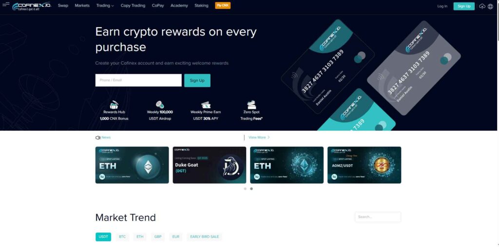 Cofinex Crypto by Ainnovalink – A World-Class Exchange
