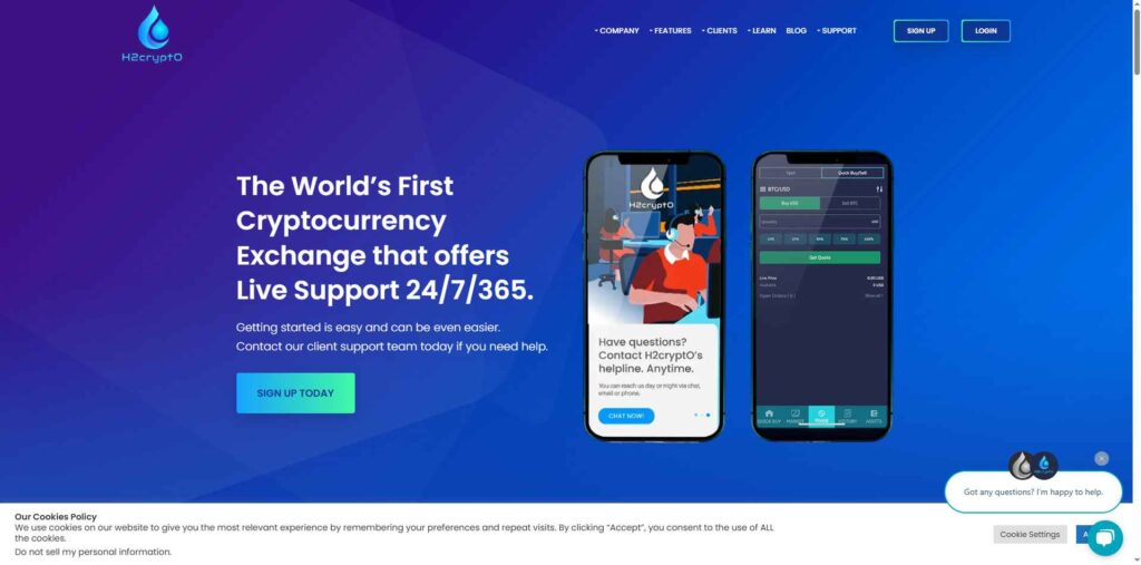 H2cryptO Exchange – Secure & Fast Crypto Trading Platform
